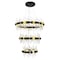 Cwi Lighting Aya LED Integrated Pearl Black Chandelier 1592P32-3-612 - alternate 4